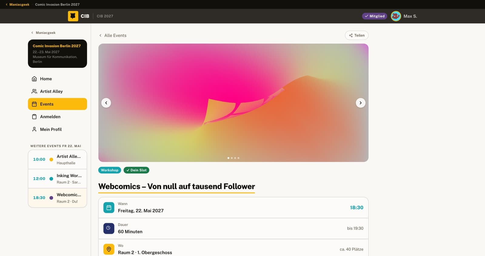 AALY — Event detail