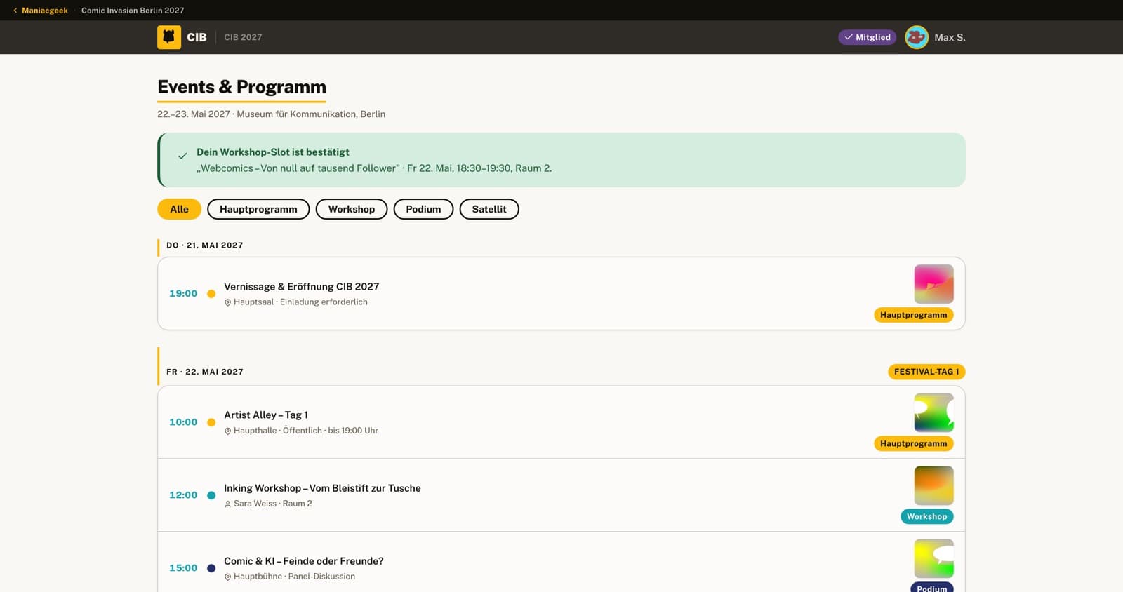AALY — Events