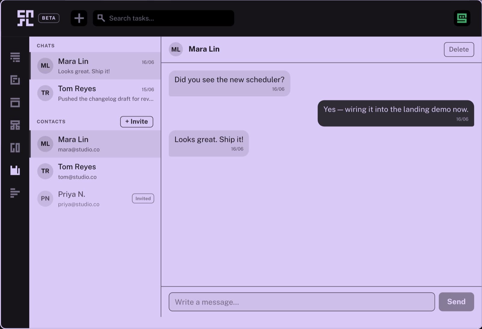 CNSL — Chat
