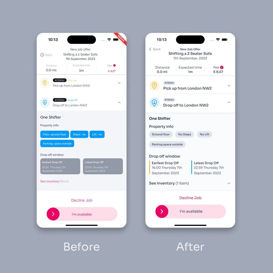 Shift — Job offer