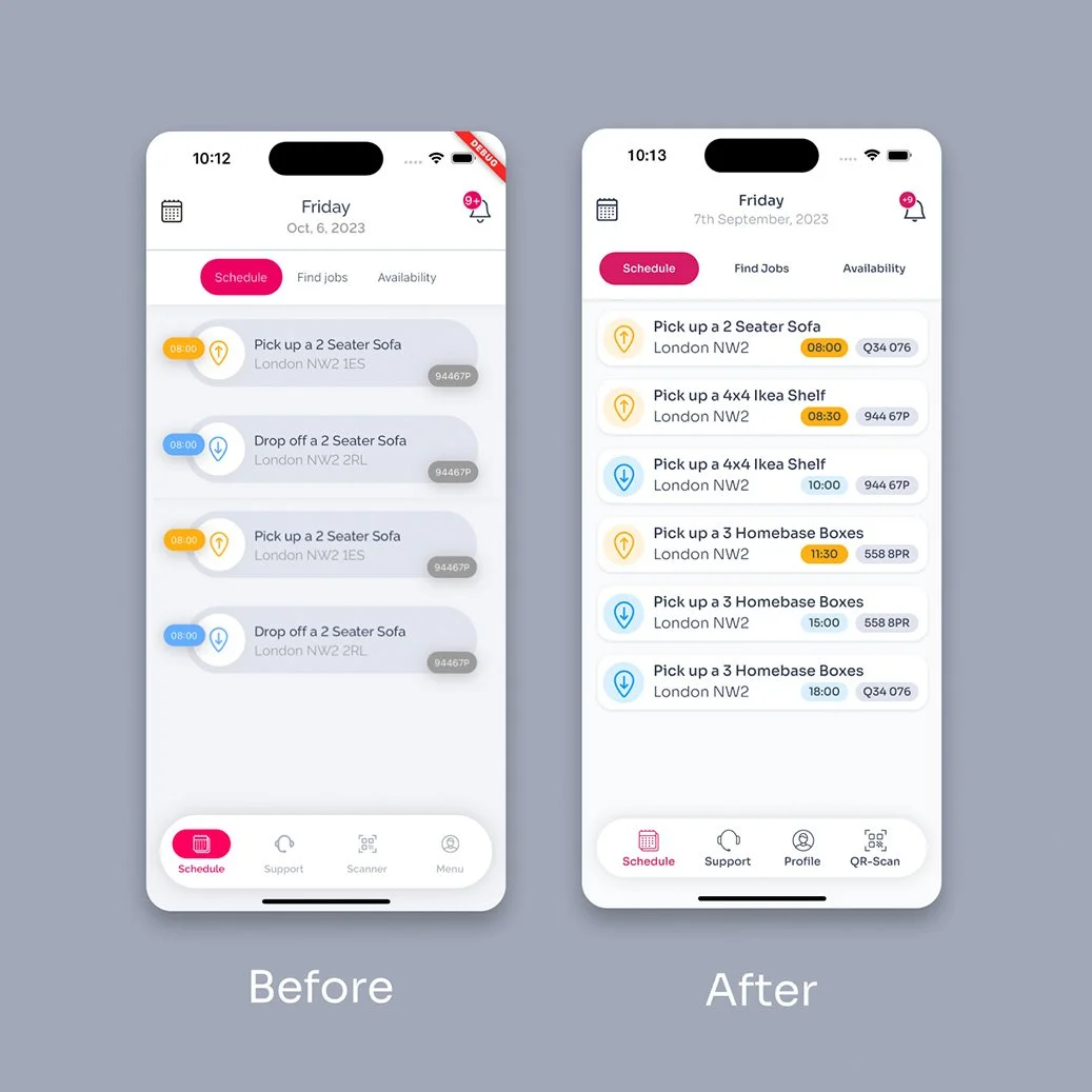 Shift — Schedule